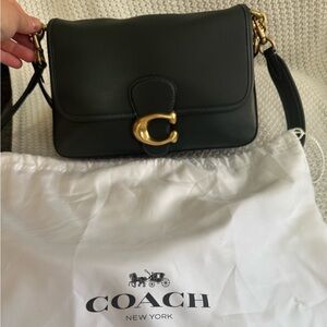 Coach Tabby Green Leather crossbody bag
